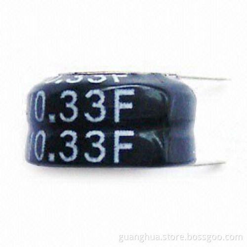 Capacitors with Nominal Capacity of 0.33F